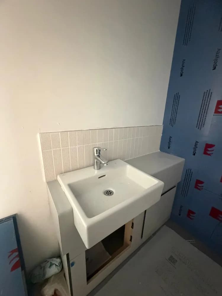 Interior installation detail at the University of Nottingham Clinical Training Centre by Eastledge