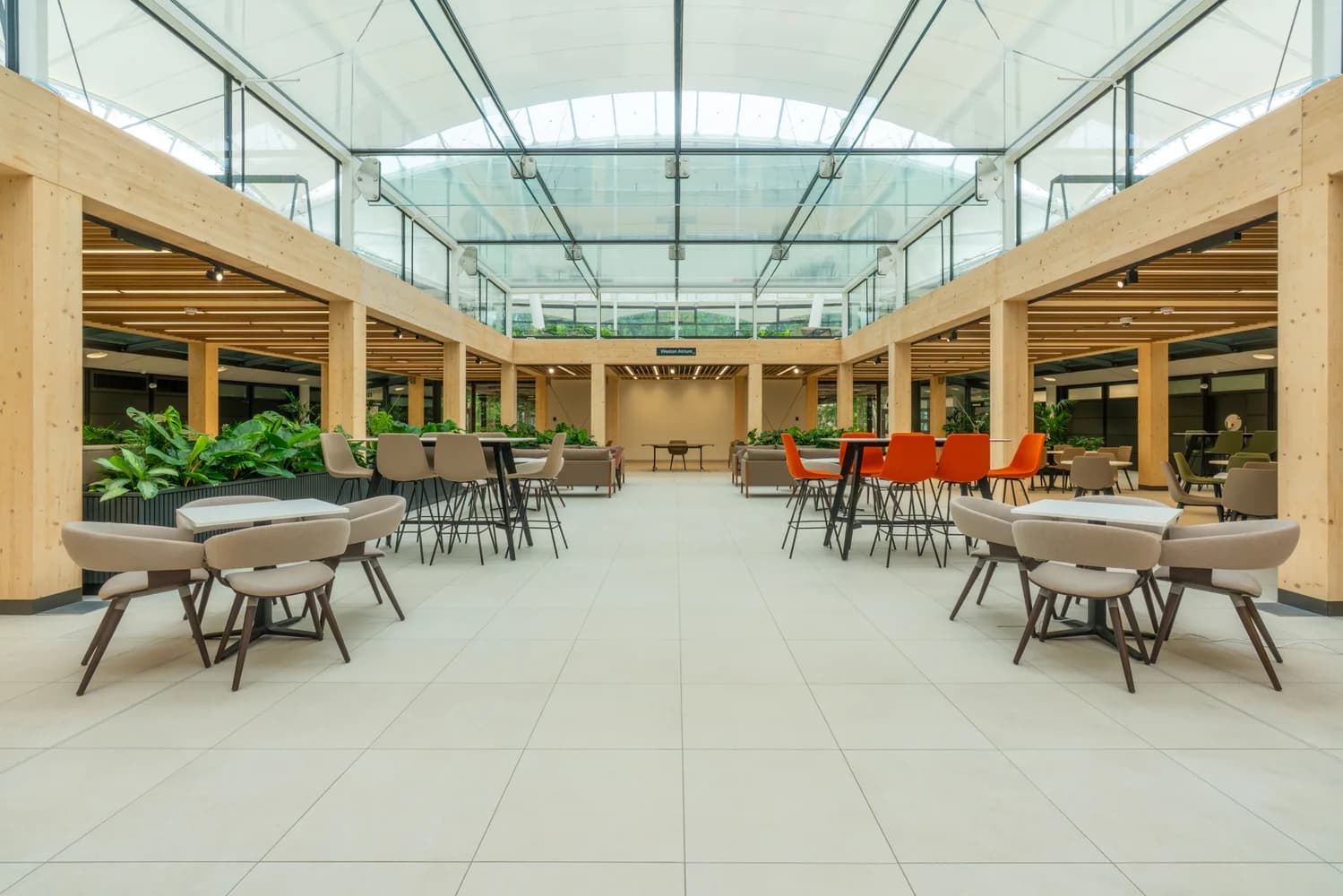 University of Nottingham, interior fit-out by Eastledge